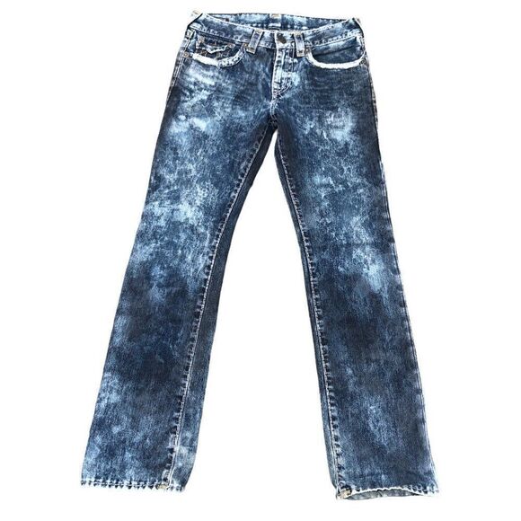 TRUE Religion Jeans Size 31 RICKY SUPER T Blue - Picture 6 of 12